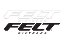 Felt Bicycles DECAL LOGO 11" (WHITE)