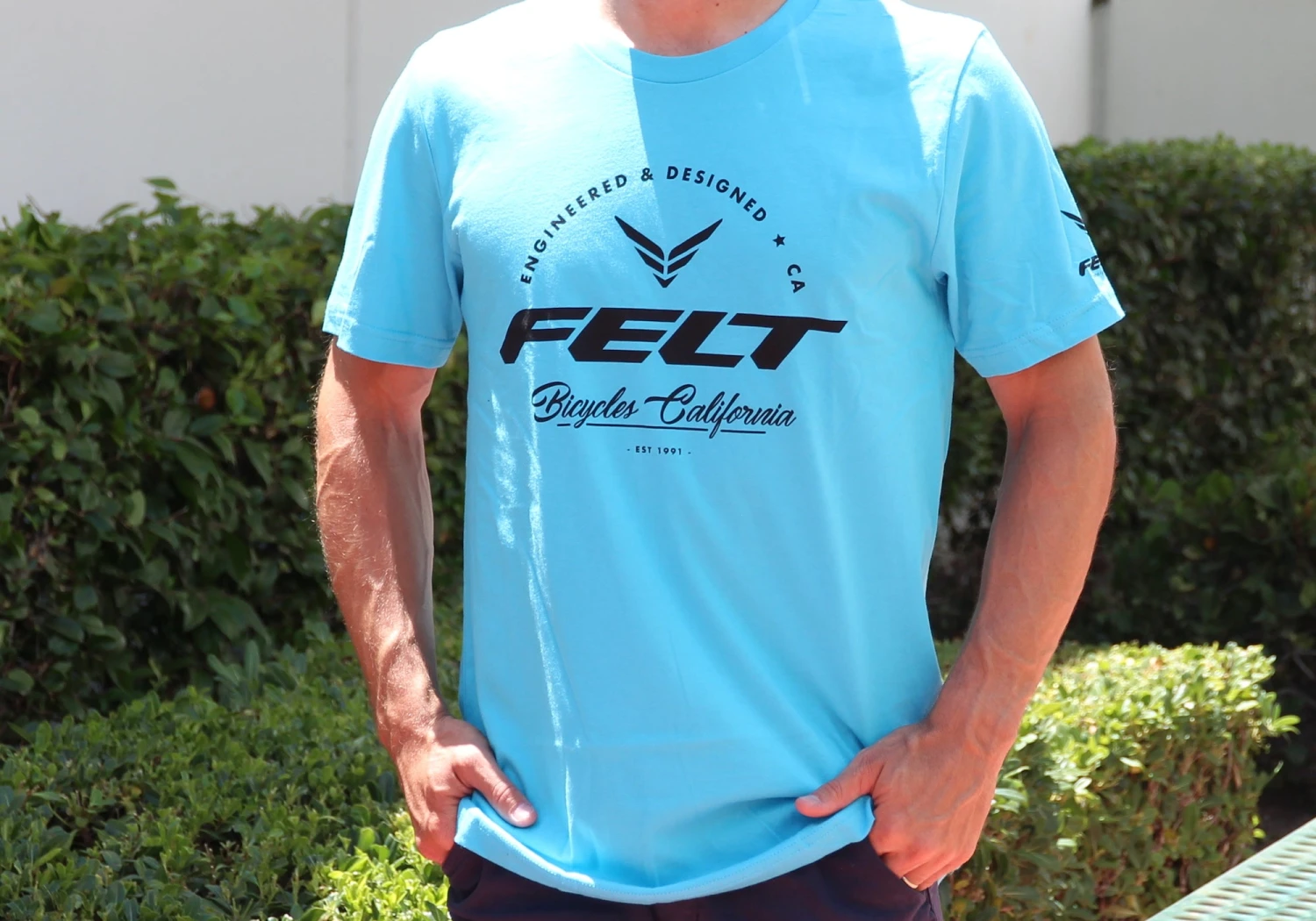 Felt Bicycles Classique Turquoise T-Shirt | Men's - Image 3